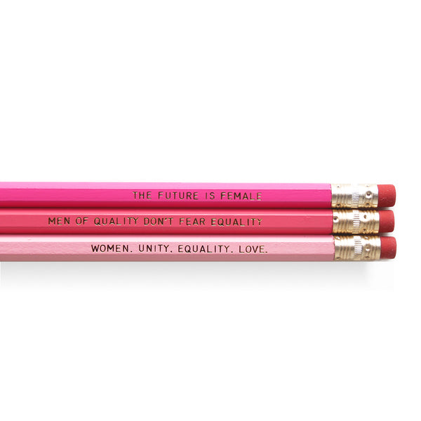 Feminism Pencils - Set of 6 Pencils - Dahlia Press