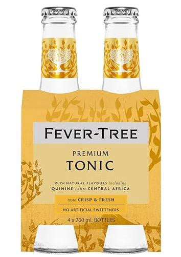 Indian Tonic Water 4 Pack Bottles - Fever Tree