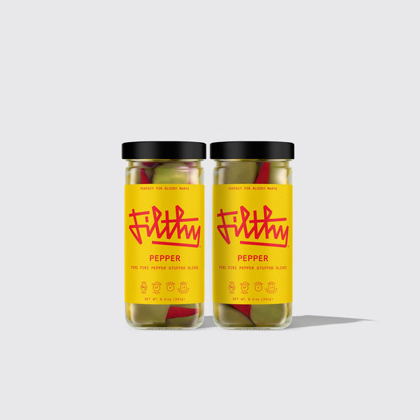 Piri Piri Pepper Stuffed Olives 8.5 oz - Filthy