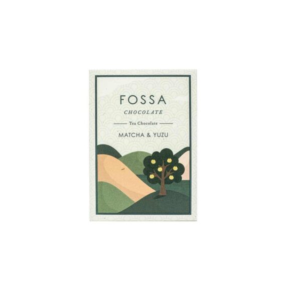 Fossa Matcha & Yuzu Chocolate (Limited Edition) 50g - Fossa Chocolate