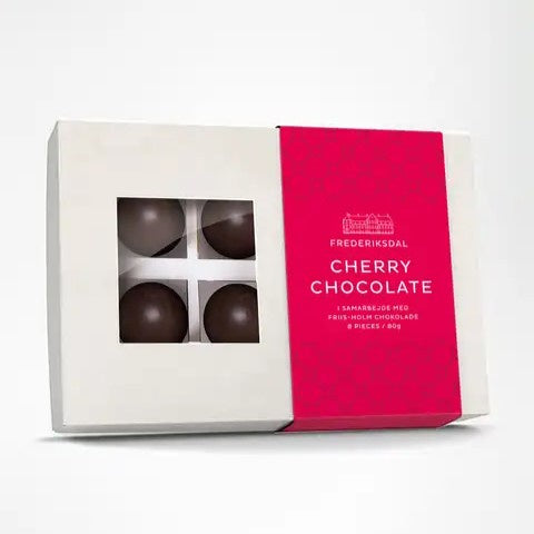 Friis Holm Filled Chocolate Frederiksdal Cherry 8 Piece Box