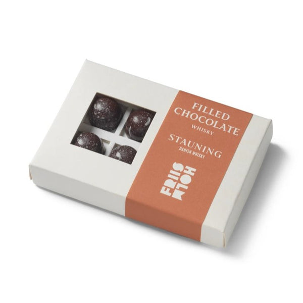 Friis Holm Filled Chocolate Stauning Whisky 8 Piece Box