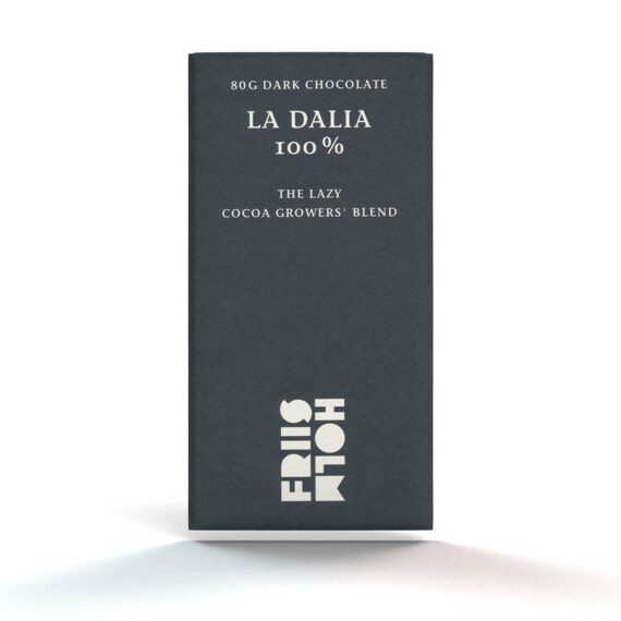 Dark Blend La Dalia (The Lazy Cocoa Grower) 100% - Friis Holm Chocolate