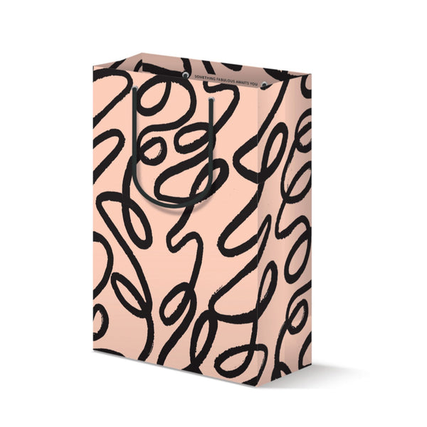 Squiggle Gift Bag - Dahlia Press