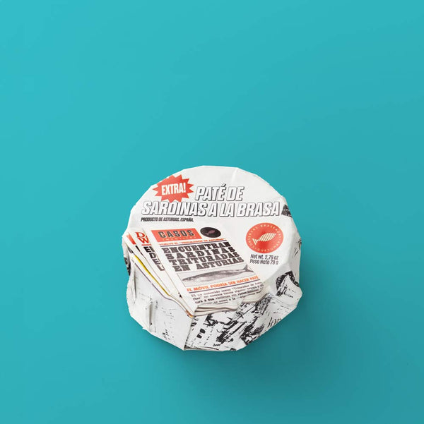Chargrilled Sardine Pate Tin Fish - Gueyu Mar