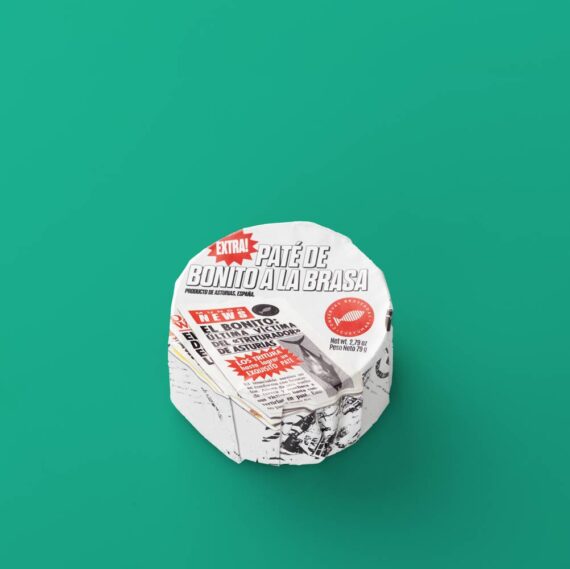 Chargrilled Albacore Tuna Pate Tin Fish - Gueyu Mar