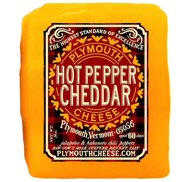 Hot Pepper Cheddar - Plymouth Artisan Cheese