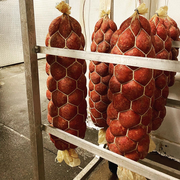 Hot Smoked Wagyu Beef Bologna - Smoking Goose Meatery