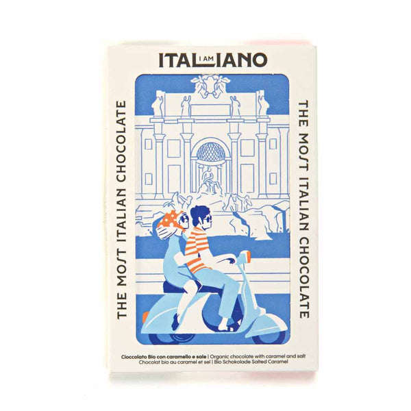 Chocolate with Salted Caramel (Roma) 50g - I am Italiano