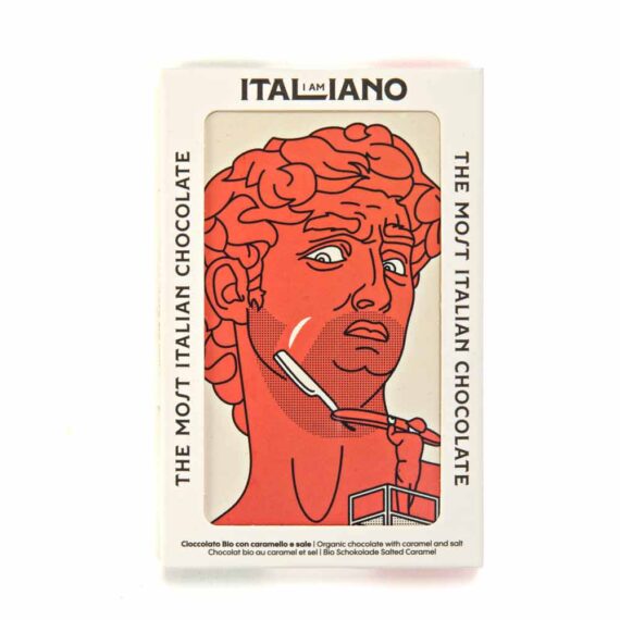 Organic Chocolate with Salted Caramel (David)  - I am Italiano