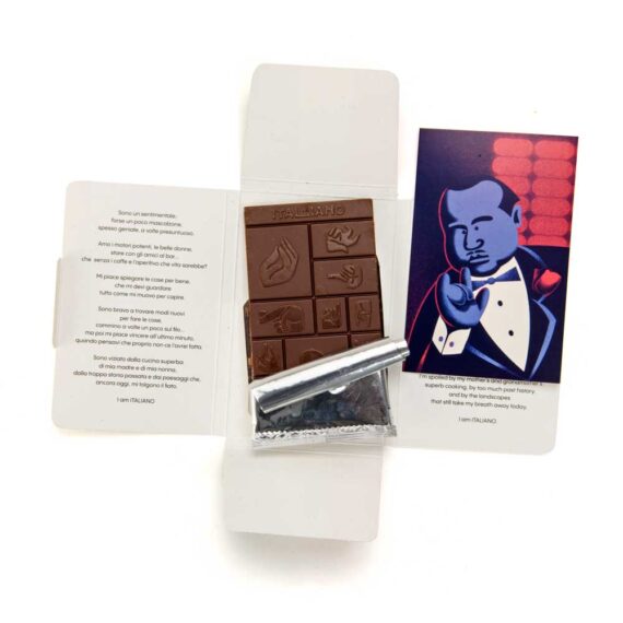 Organic Chocolate with Salted Caramel (Padrino) - I am Italiano