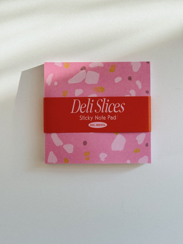 Deli Slice Sticky Notes - Mel Andrel