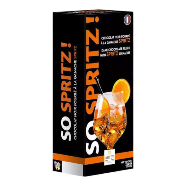 So Spritz! Spritz ganache-filled dark chocolate papillotes · 220g (7.8 oz) - Abtey