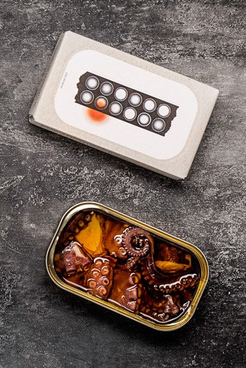 Spiced Octopus in Olive Oil Tin Fish - Jose Gourmet