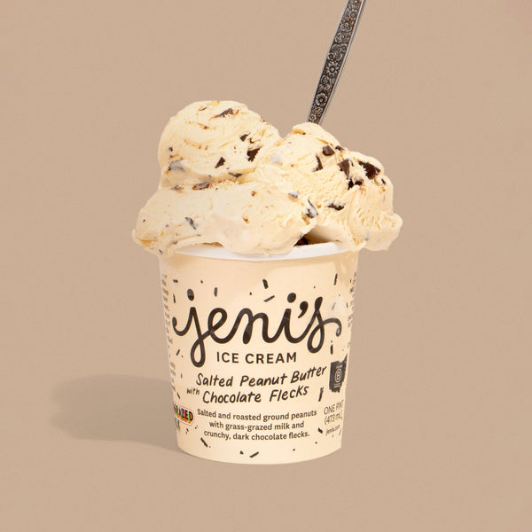 Salted Peanut Butter with Chocolate Flecks - Jeni's Splendid Ice Cream