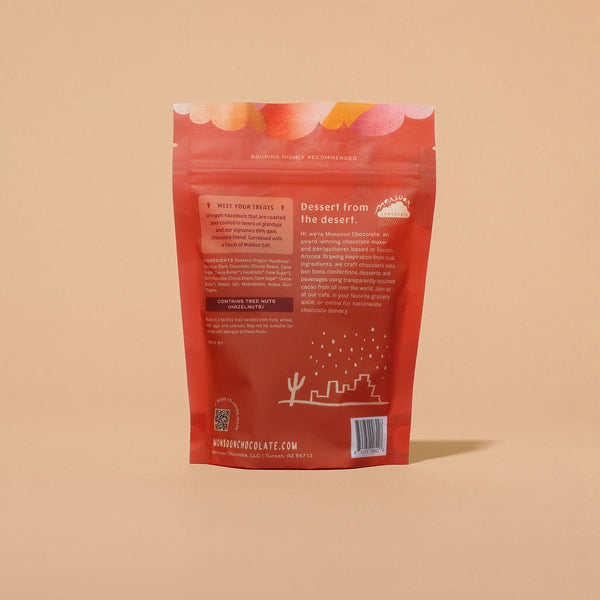 Monsoon Hazelnuts Covered in Dark Chocolate 170g - Monsoon Chocolate