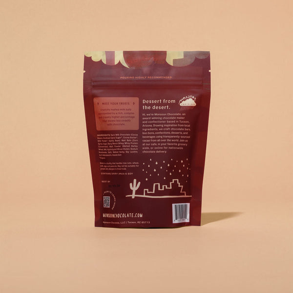 Monsoon Malt Balls Covered in Dark Milk Chocolate 130g - Monsoon Chocolate