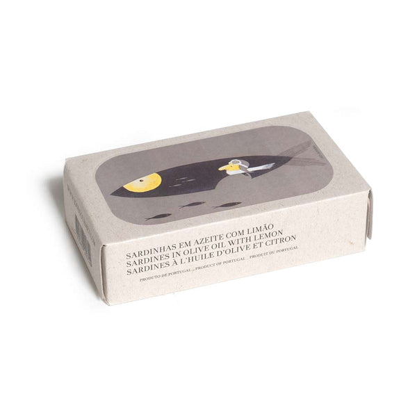 Sardines with Lemon and Olive Oil 125g Tin Fish - Jose Gourmet