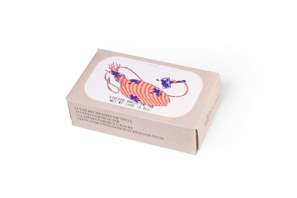 Stuffed Squids in Ink 110g Tin Fish - Jose Gourmet