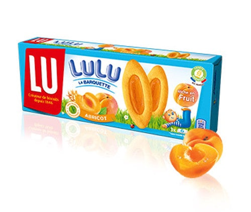 Barquettes 3 chatons, apricot · 120g - Lu