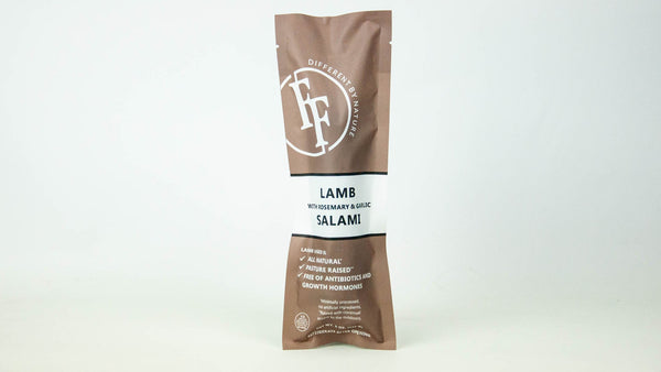 Lamb Salami With Rosemary And Garlic 5OZ - Fossil Farms