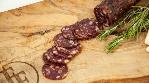 Lamb Salami With Rosemary And Garlic 5OZ - Fossil Farms