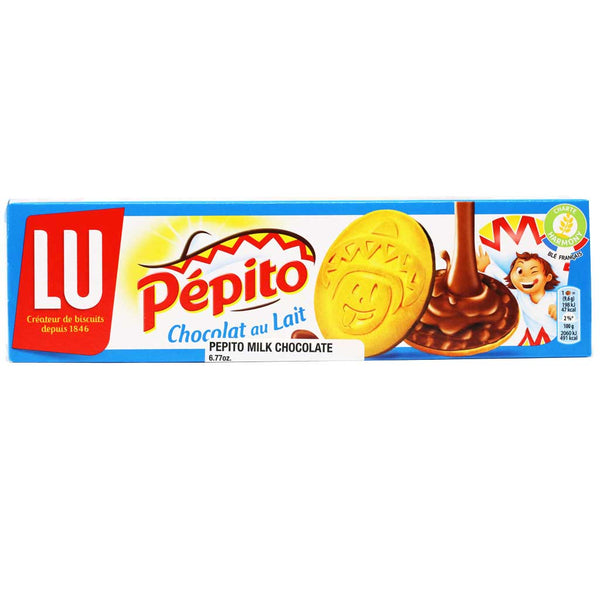 Pépito, milk chocolate · 192g - Lu