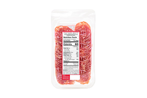Georgia Blue Sliced Salami 3oz - The Spotted Trotter