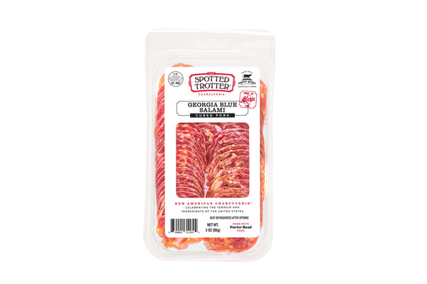 Georgia Blue Sliced Salami 3oz - The Spotted Trotter