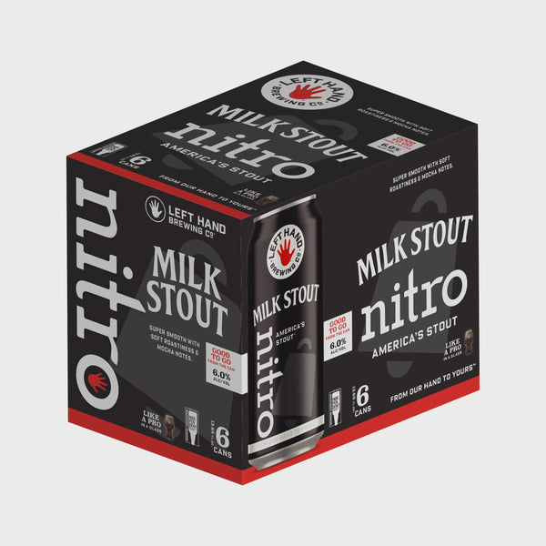 Left Hand Milk Stout Nitro 6 Pack