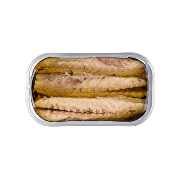 Mackerel Fillets with Lemon Thyme. Tin. - La Curiosa Tin Fish