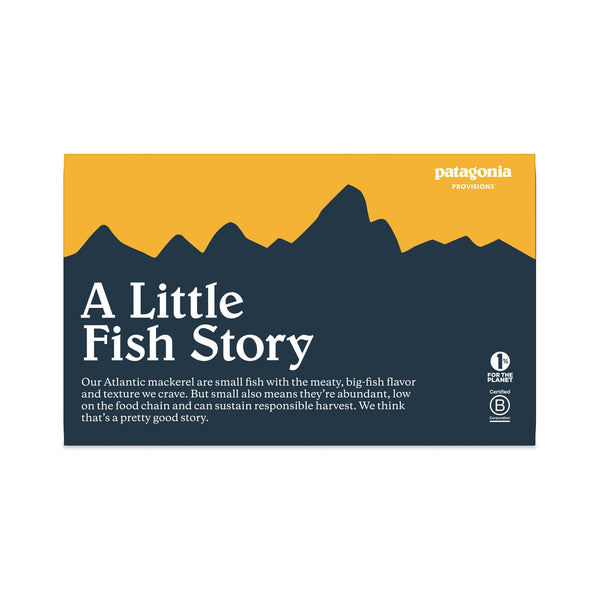 Roasted Garlic Mackerel Tin Fish - Patagonia Provisions