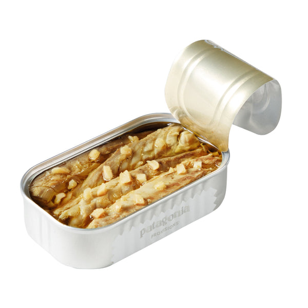 Roasted Garlic Mackerel Tin Fish - Patagonia Provisions