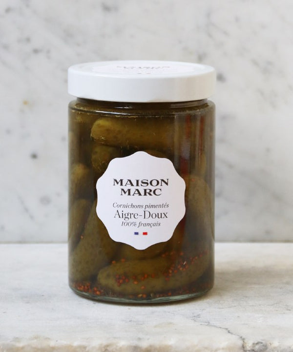 Cornichons Aigre-Doux (Sweet & Sour) - Maison Marc