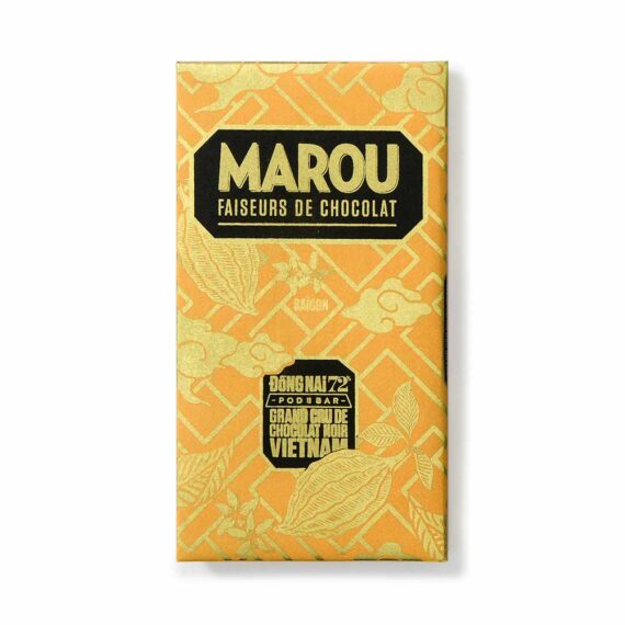 Marou Dong Nai ‘Pod-to-Bar’ 72%, 80g - Marou Chocolates