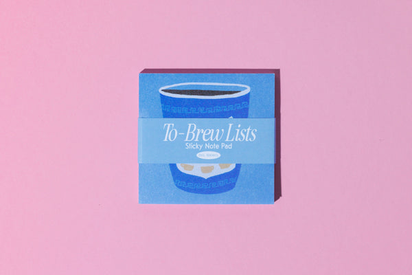To-Brew List Sticky Notes - Mel Andrel