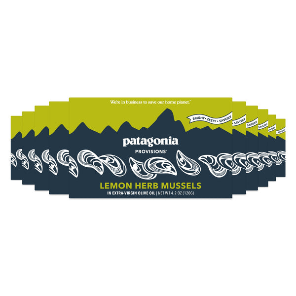 Lemon Herb Mussels Tin Fish - Patagonia Provisions
