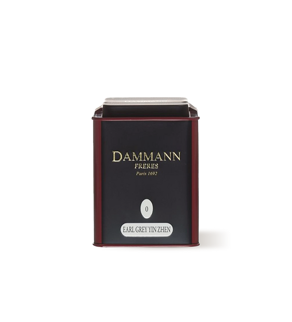 Earl Grey Yin Zhen Tea Loose Leaf Tin - Dammann Freres