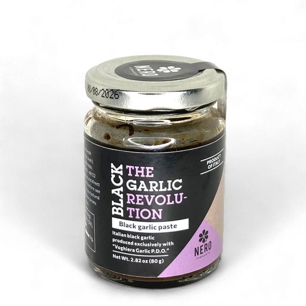 Italian Black Voghiera PDO Garlic Paste - Nero Fermento
