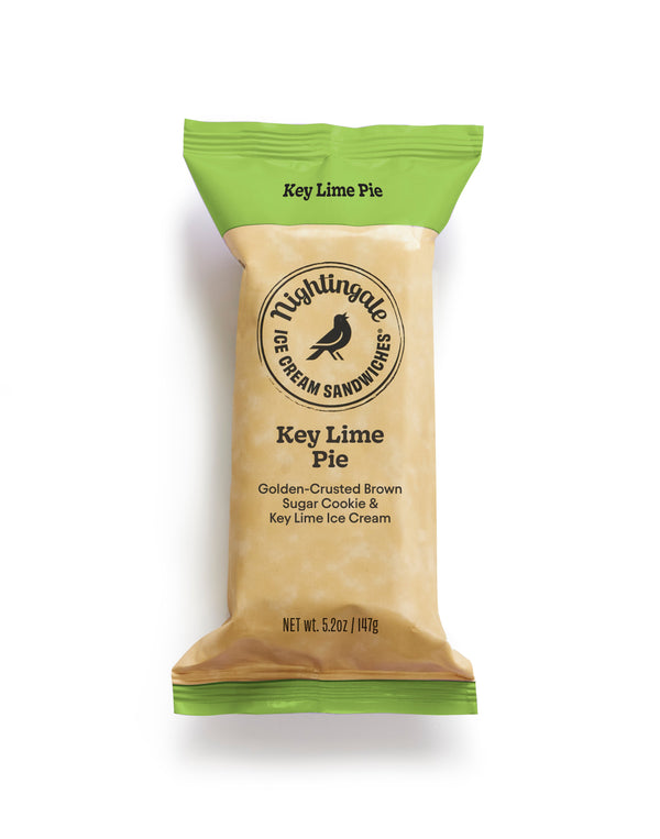 Key Lime Pie Ice Cream Sandwich - Nightingale Ice Cream