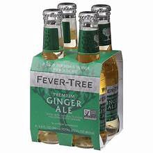 Ginger Ale Tonic Water 4 Pack Bottles - Fever Tree