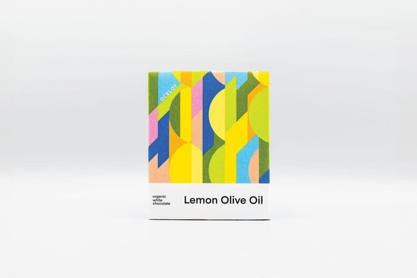 Lemon Olive Oil White Chocolate, 70g - Ocelot Chocolate