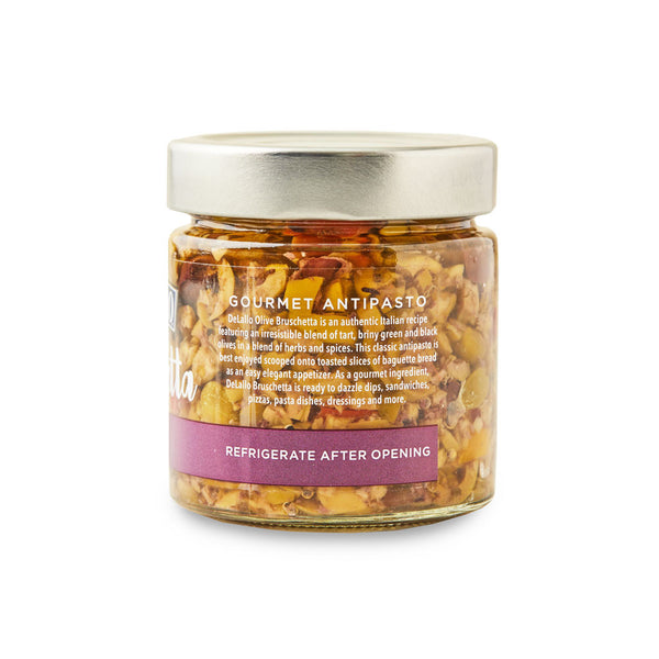 Olive Bruschetta 7.05oz - Delallo