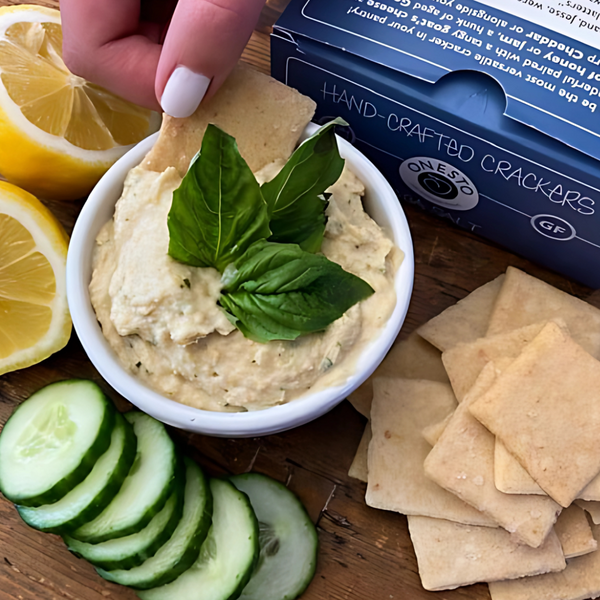 Sea Salt Gluten Free Crackers - Onesto