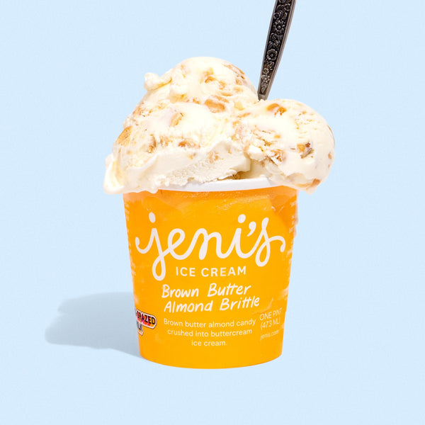 Brown Butter Almond Brittle - Jeni's Splendid Ice Cream