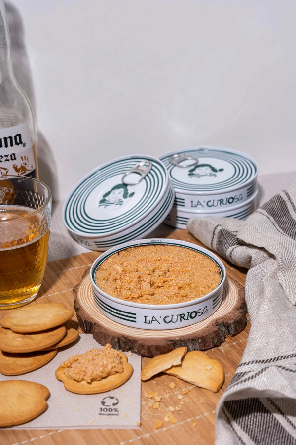Hake Roe Paté. Tin. - La Curiosa Tin Fish