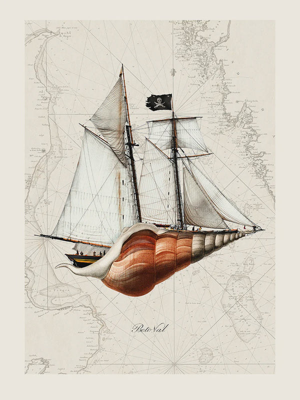 Béto Val - Pirate ship Map