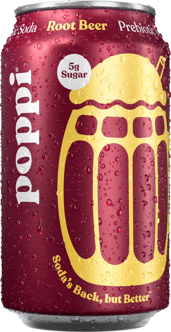 Root Beer Prebiotic Soda - Poppi