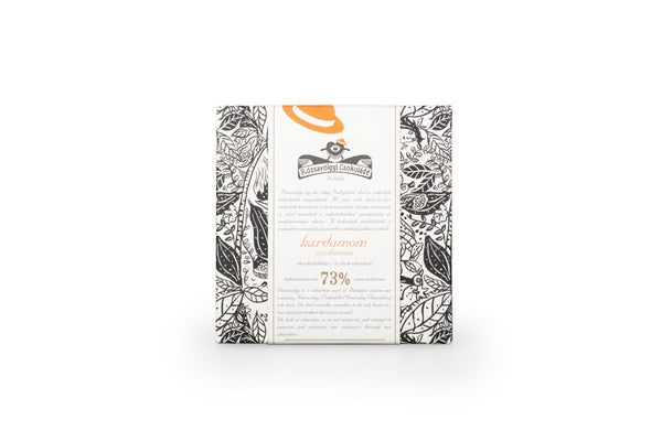 Chocolate w/ Cardamom 73% - Rózsavölgyi Csokoládé Chocolate