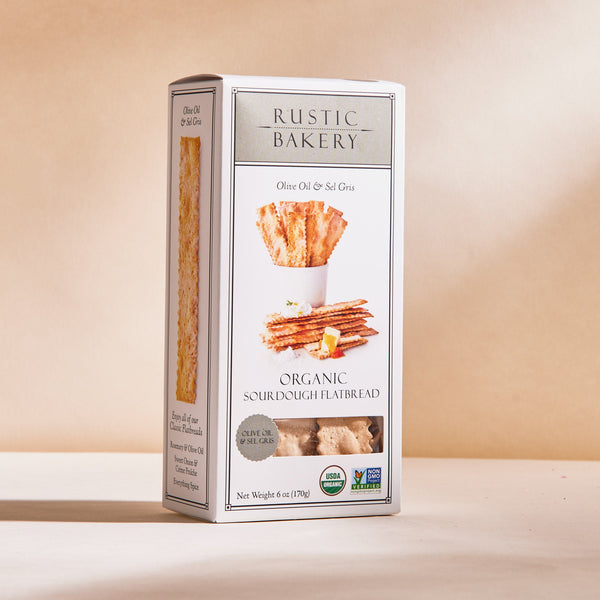 Olive Oil & Sel Gris Flatbread - Rustic Bakery